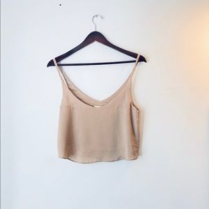 Capulet silk beige camisole